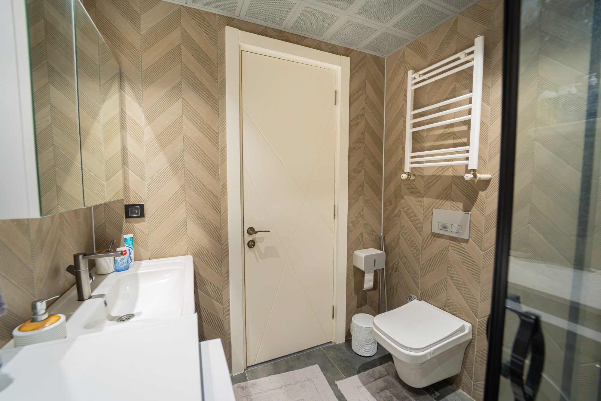 Konyaaltı Hurma’da Corner Residence’ta Özel Mimarili 2+1 Satılık Daire - Resim 15