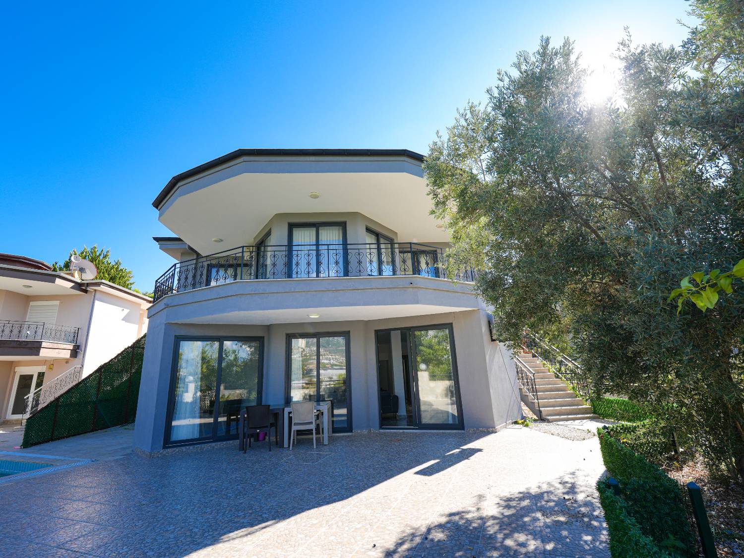 Renovated 4+1 Detached Villa in Kargıcak – Sea & Mountain View - Resim 4