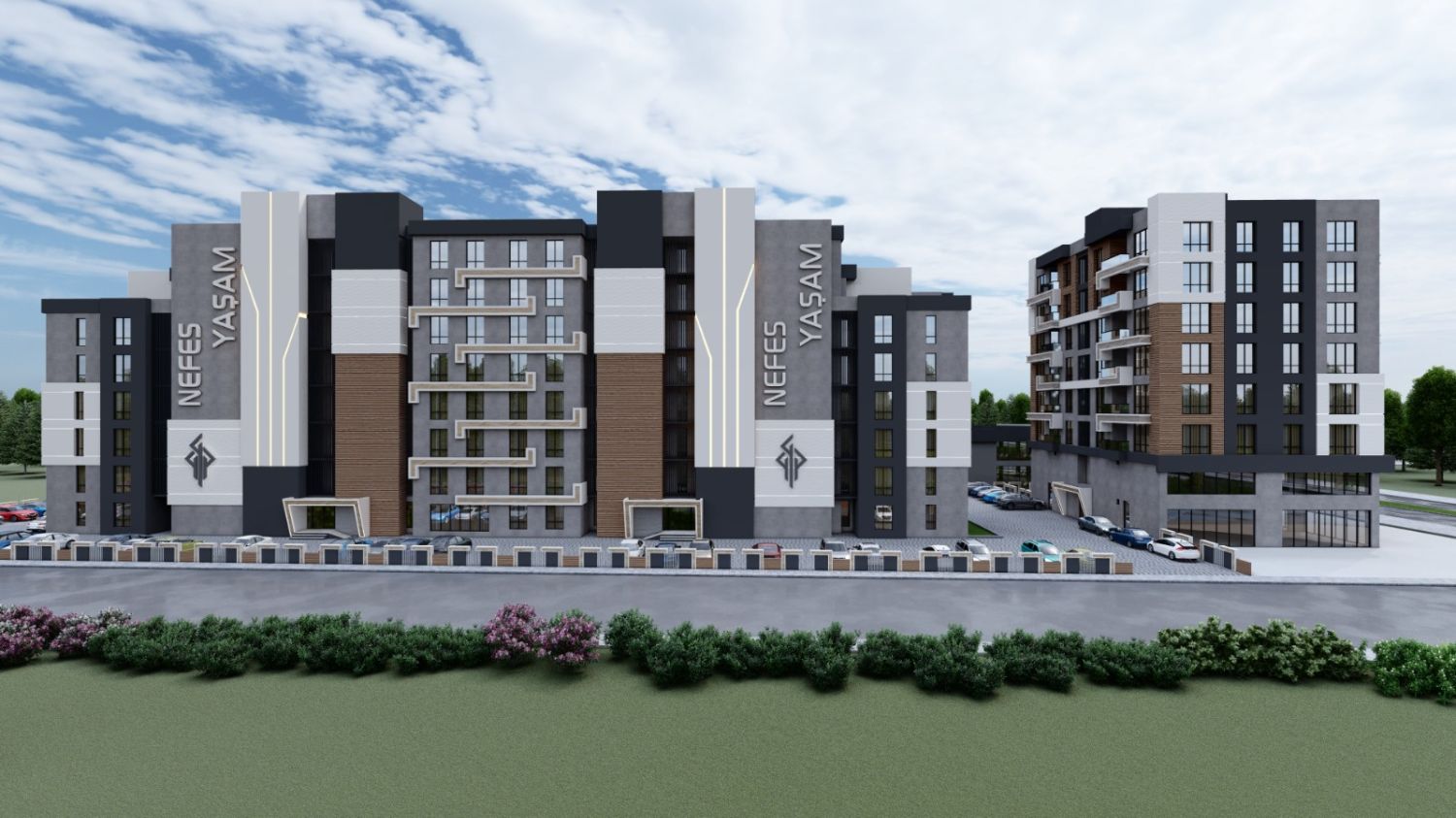 Antalya Nefes Yaşam 2+1 91sqm Open Kitchen Apartment