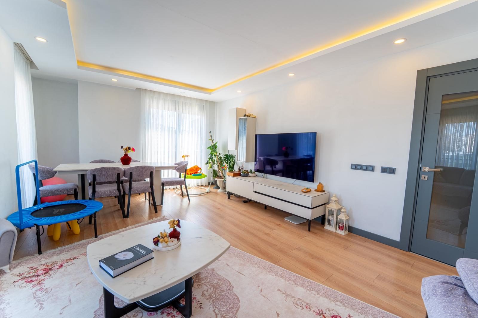 Konyaaltı Uncalı Moda Time Sitesi’nde Yabancıya Uygun 3+1 Daire - Resim 5