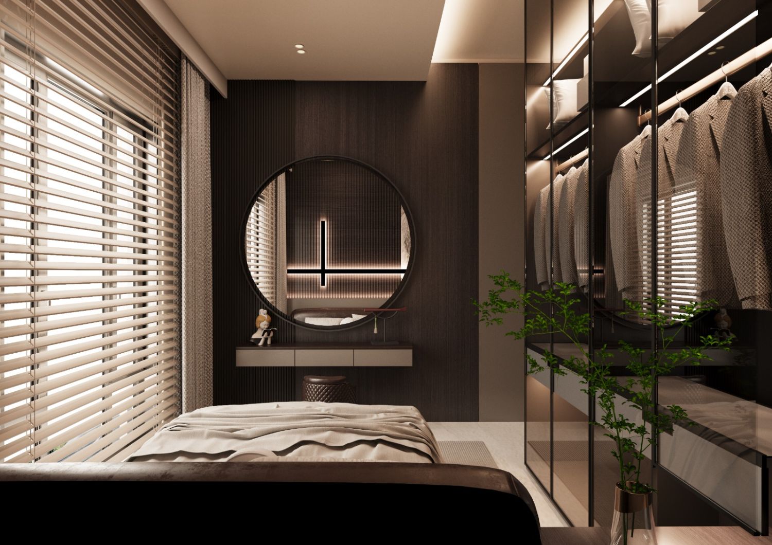 Nefes Moda Antalya Havuzlu, Akıllı Sistemli 1+1 Daire - Resim 8