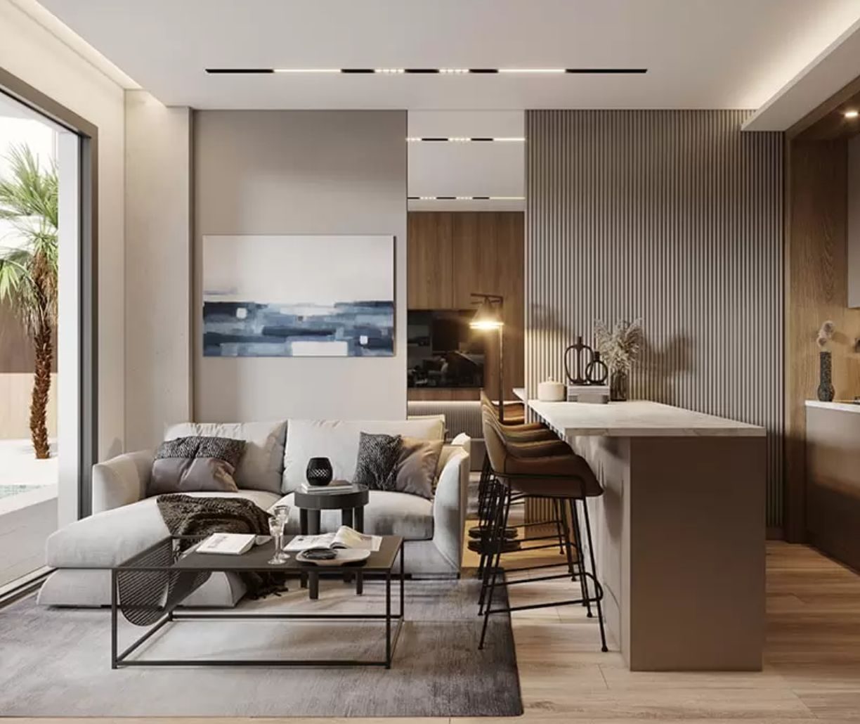 Antalya Altıntaş Looks Plus Projesi | Havuzlu ve Akıllı Ev Sistemli Satılık  1+1 ve 2+1 Daireler - Resim 7