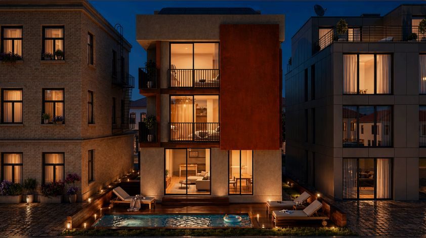 Looks Effect Antalya | Şirinyalı'da | Aralık 2027 Teslim Satılık 1+1 ve 3+1 Dubleks Akıllı Daireler - Resim 3