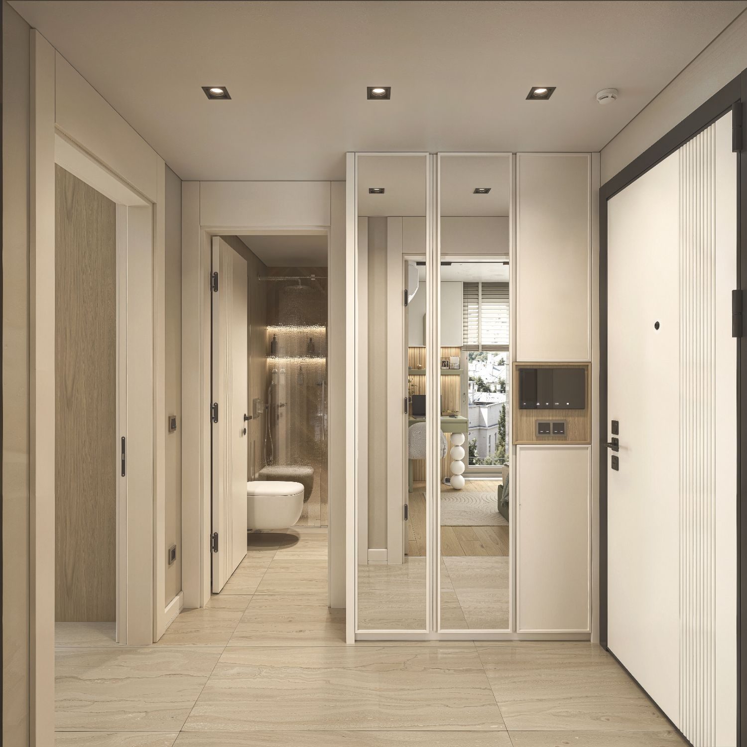 Looks Vita Antalya | Zerdalilik'te | Aralık 2027 Teslim Satılık  2+1 ve 3+1 Dubleks Akıllı Daireler - Resim 9