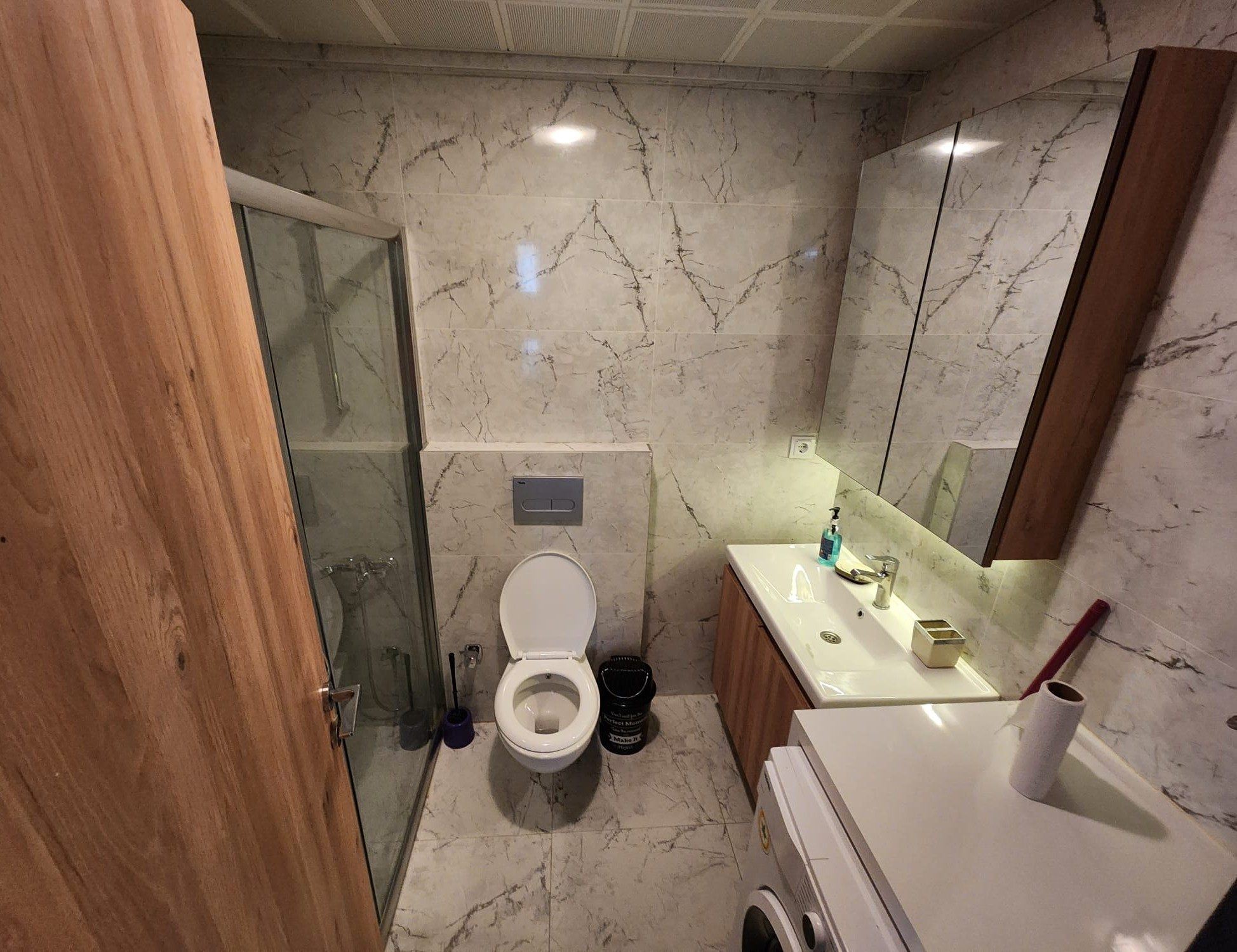 EKPA 1207 Sitesinde Full Eşyalı 2+1 Ayrı Mutfaklı Kiralık Daire - Resim 12
