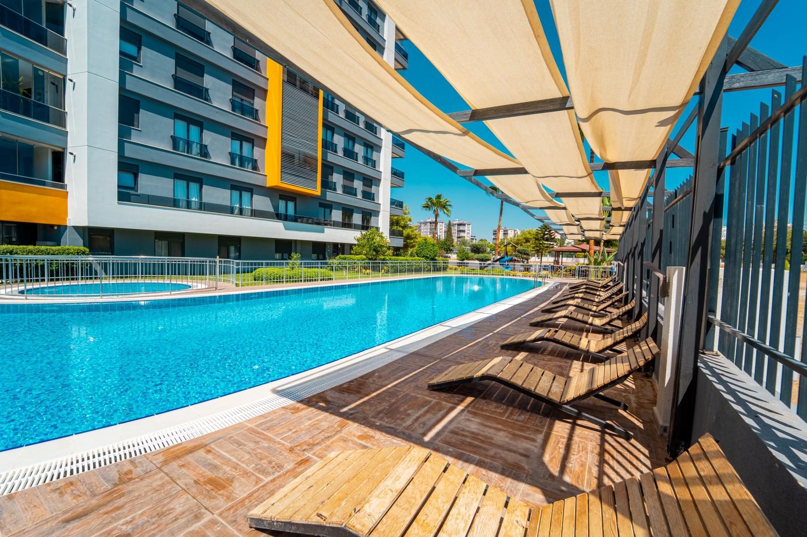 Konyaaltı Uncalı Moda Time Sitesi’nde Yabancıya Uygun 3+1 Daire - Resim 25