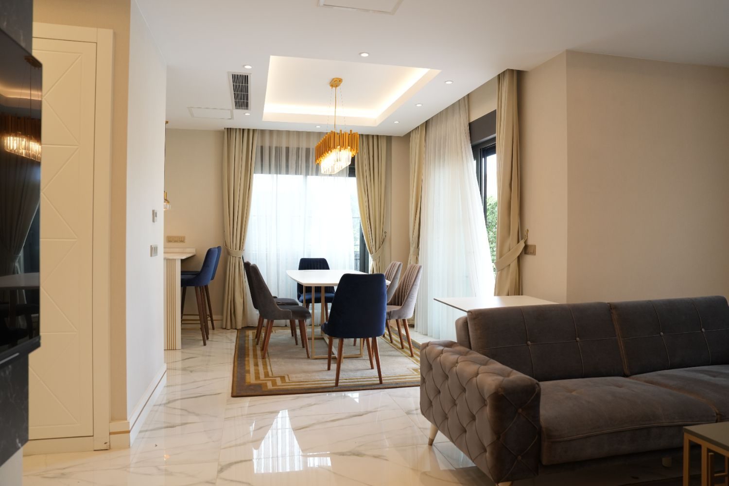 Belek Granada Residence’ta Satılık  Akıllı Ev Sistemli 4+1 Villa - Resim 7