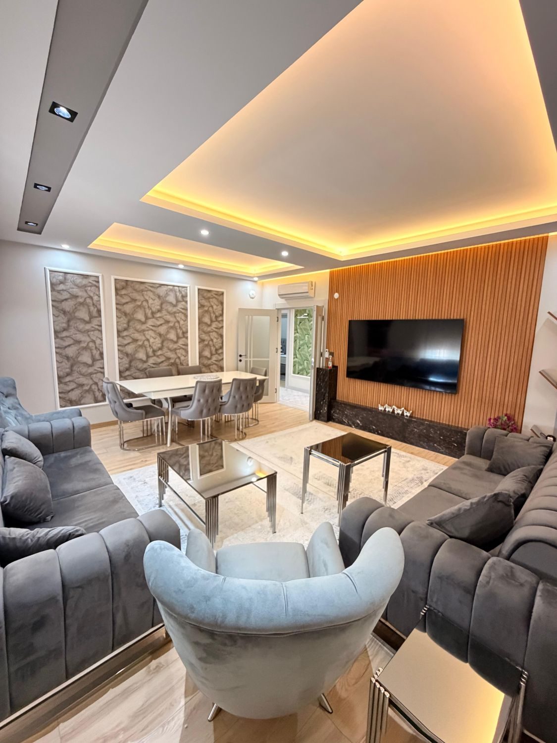 Aydoğmuş Mahallesi'nde Site İçinde Taşınmaya Hazır Full Eşyalı 3+1 Daire - Resim 7