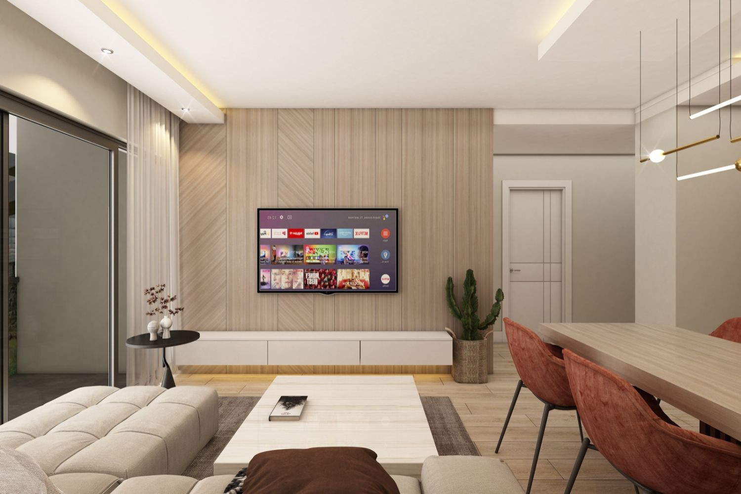 1+1 Modern Apartment in Loft Prive Konyaalti – Pool, SPA, Security - Resim 19