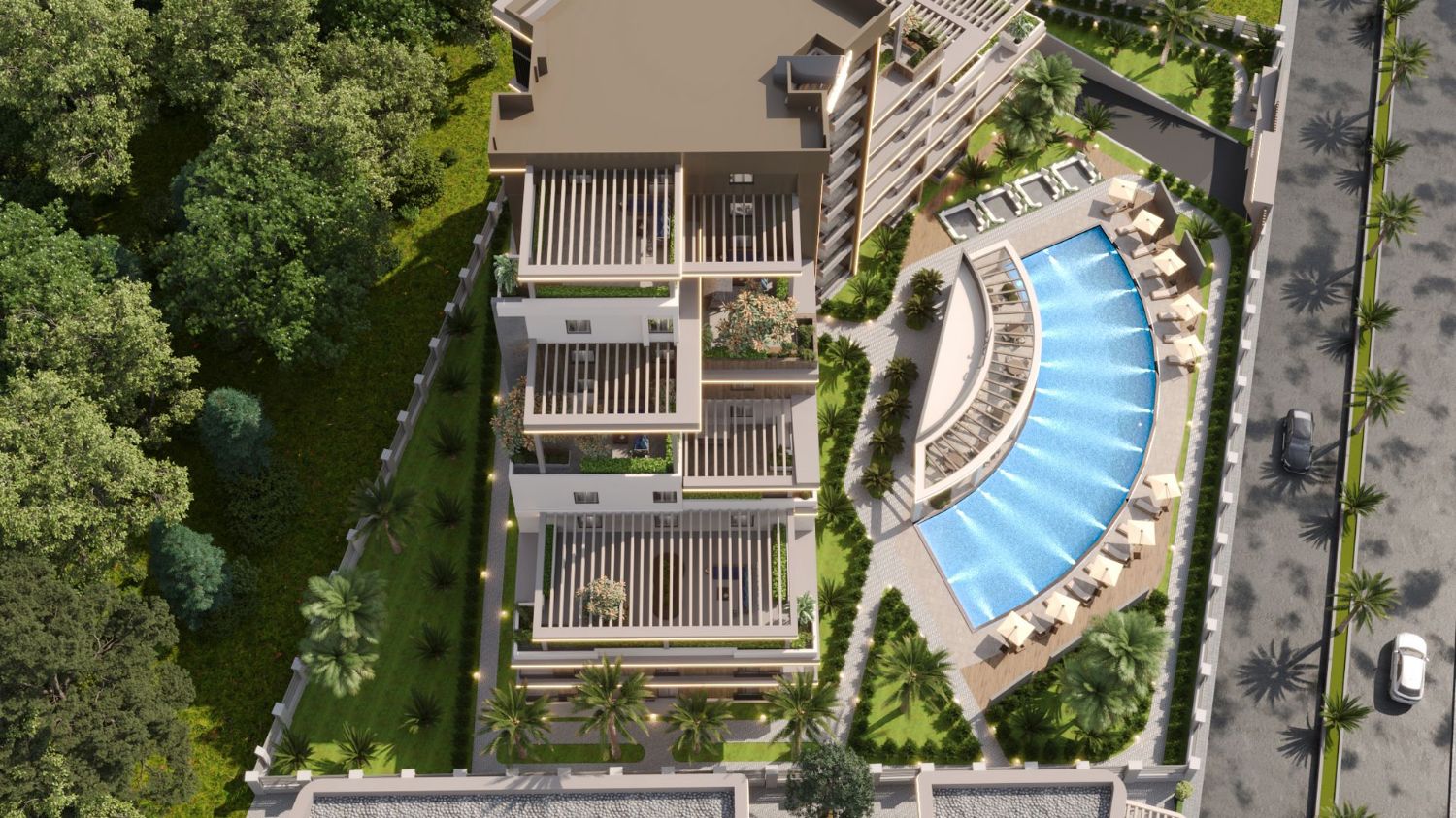 Altıntaş'ta Mansion Life'ta Lüks 1+1 Sıfır Daire – Havuz & Otoparklı - Resim 5