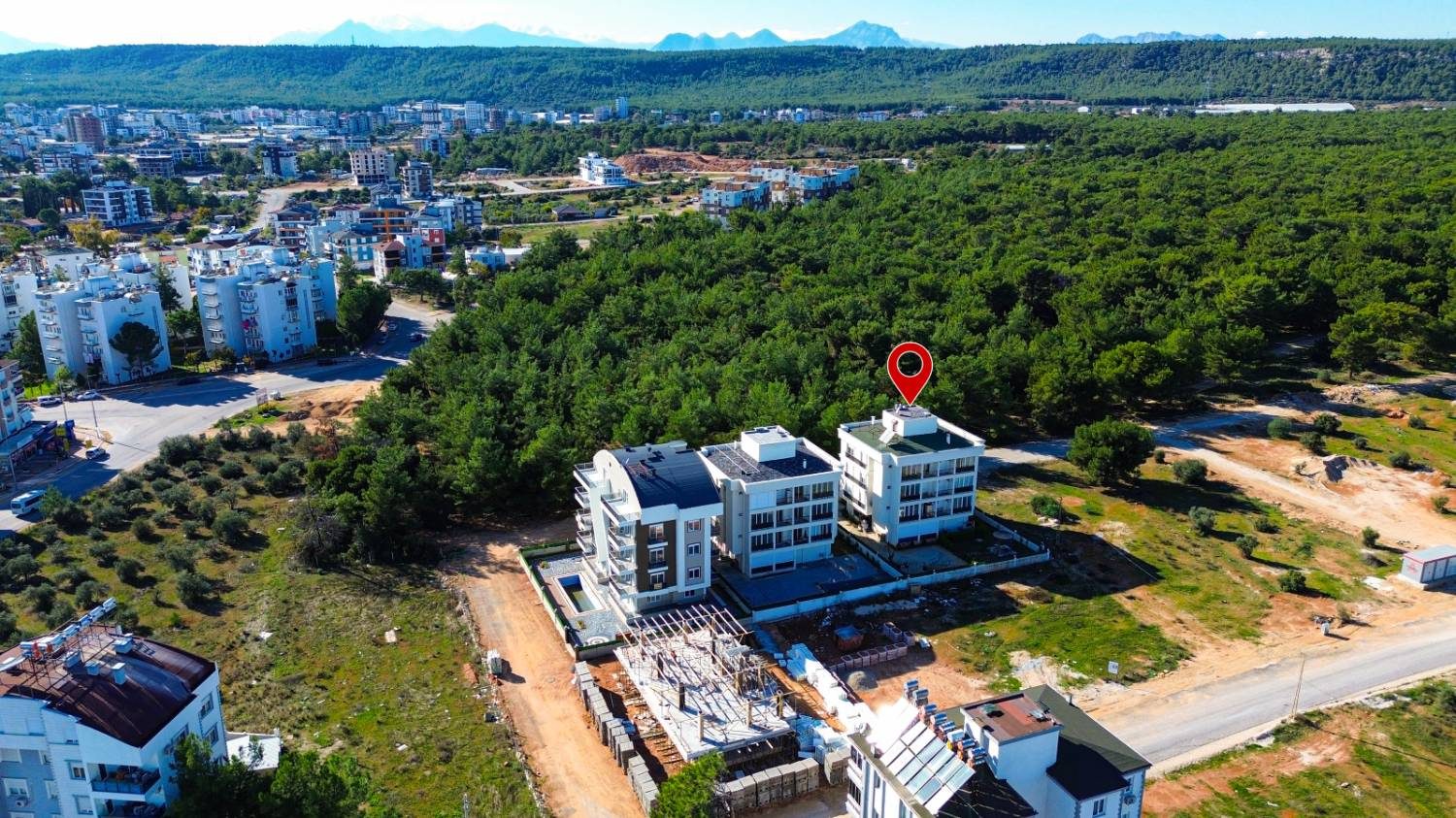 Antalya Kepez Varsak Aktoprak’ta Doğa Manzaralı 3+1 Full Eşyalı Daire
