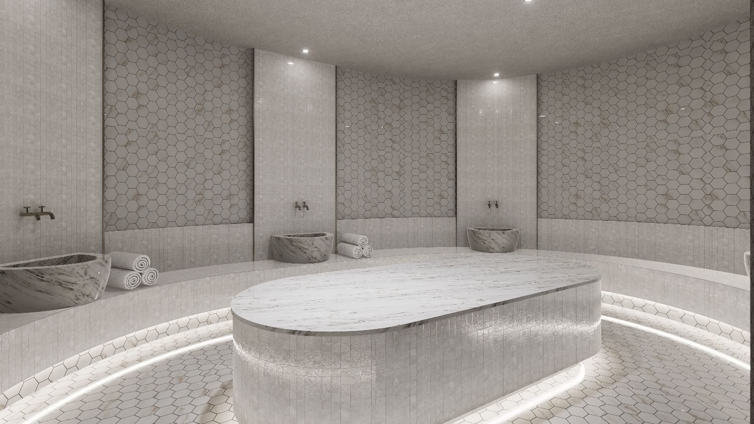 Lara Kundu’da Otel Konseptinde Satılık Lüks Daireler | Plaja 500 Metre 2+1 ve 2+1 Loft Daireler - Resim 28