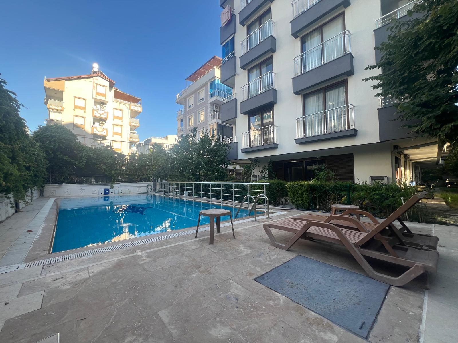 Konyaaltı Liman’da 250 m² 4+1 Bahçe Dubleks Kiralık | Havuz Manzaralı - Resim 4