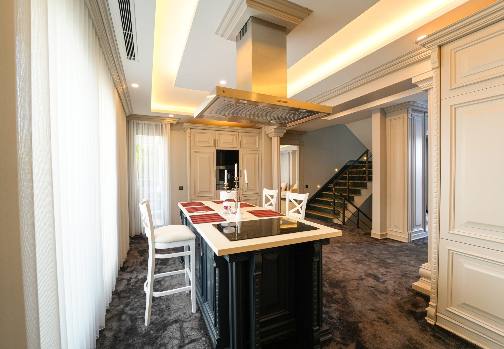 Kemerağzı Esilara Sitesi’nde Asansörlü, Çift Havuzlu 3+1 Satılık Villa - Resim 12