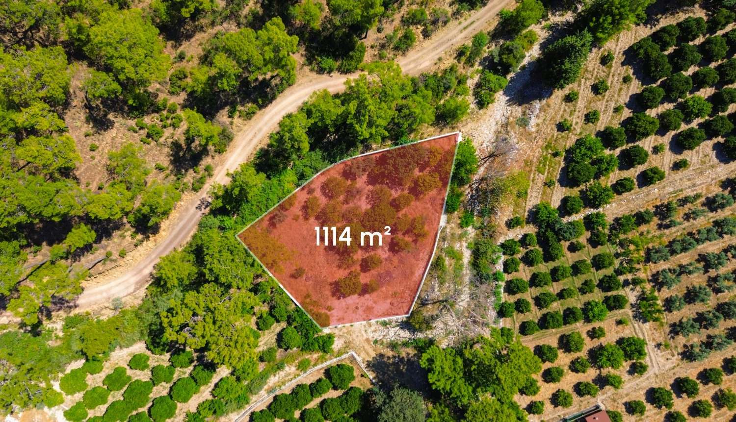 Antalya Konyaaltı Hacısekililer 1114 m² Tek Tapu Satılık Tarla
