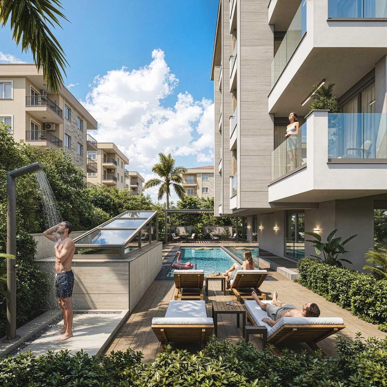 Looks Vita Antalya | Zerdalilik'te | Aralık 2027 Teslim Satılık  2+1 ve 3+1 Dubleks Akıllı Daireler - Resim 7