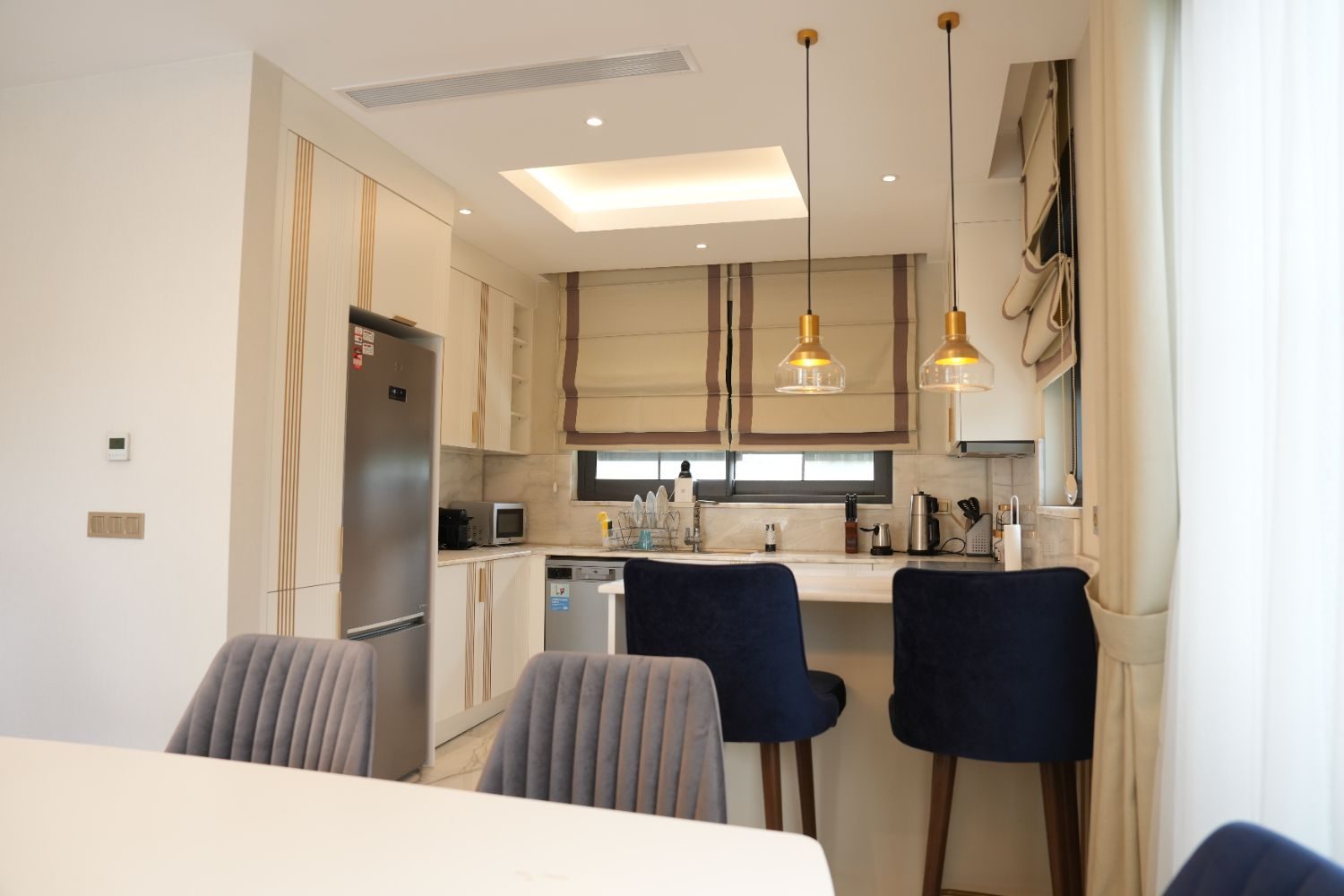 Belek Granada Residence’ta Satılık  Akıllı Ev Sistemli 4+1 Villa - Resim 6