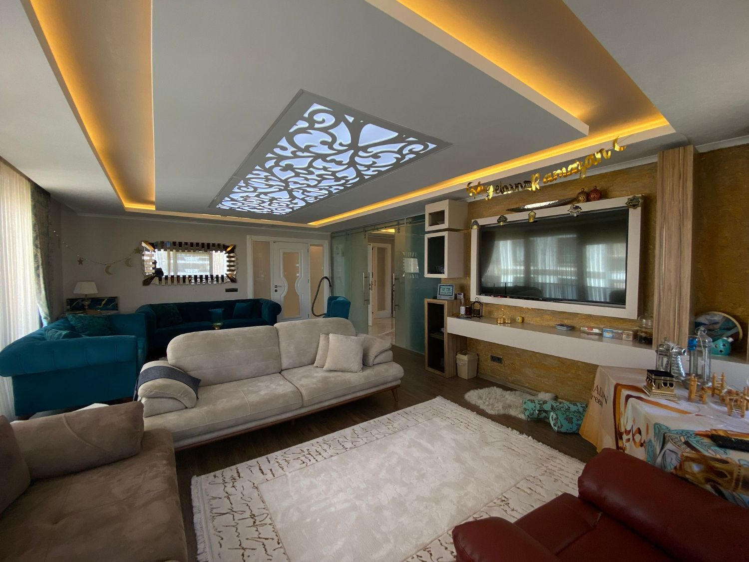 De’Luxe Sitesinde Deniz ve Şehir Manzaralı 4+1 Lüks Daire – Antalya - Resim 15