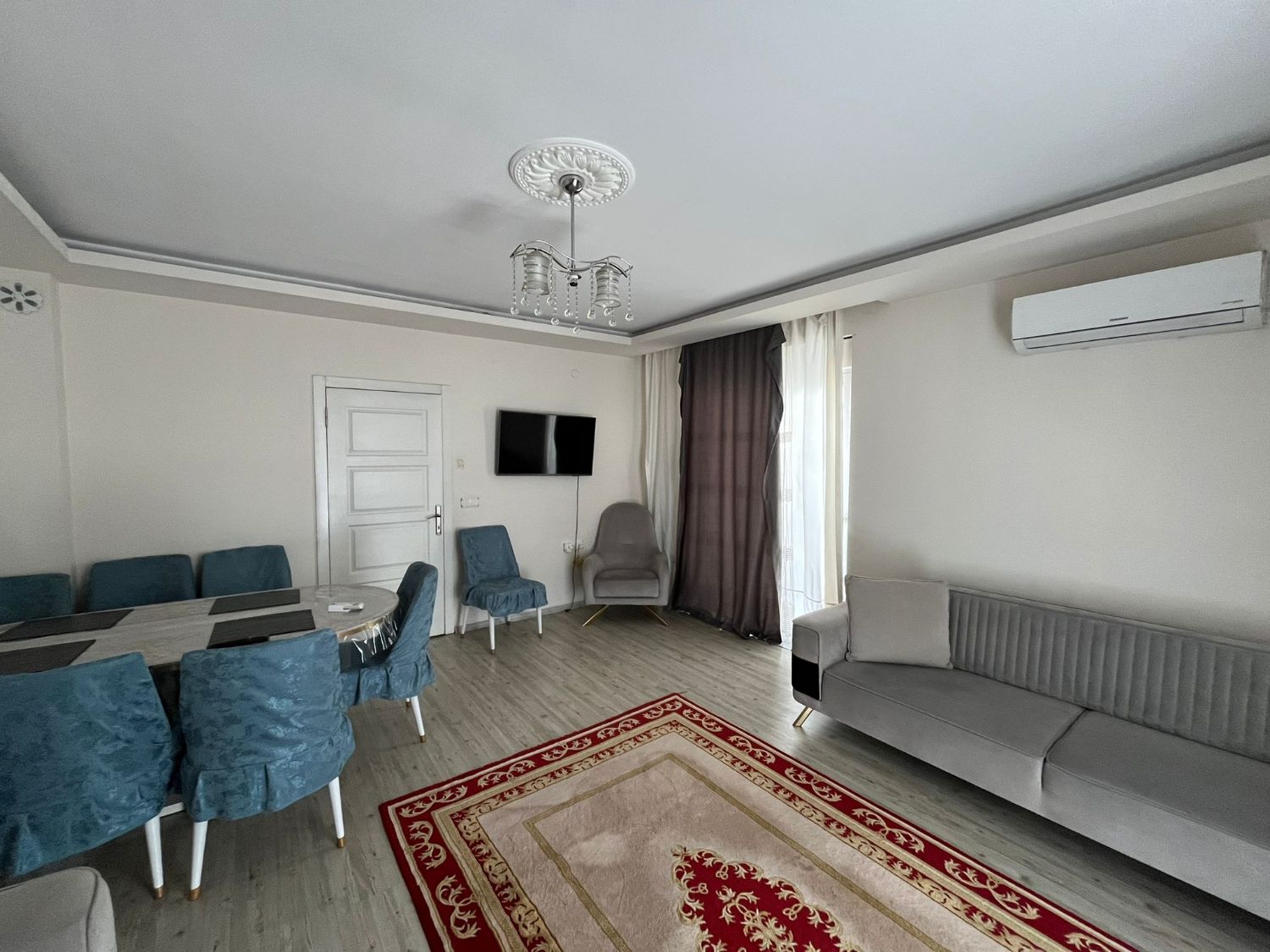 Furnished 3+1 Apartment in Kızılarık Yonca Site 2 – Pool, Parking & Spacious Design - Resim 8