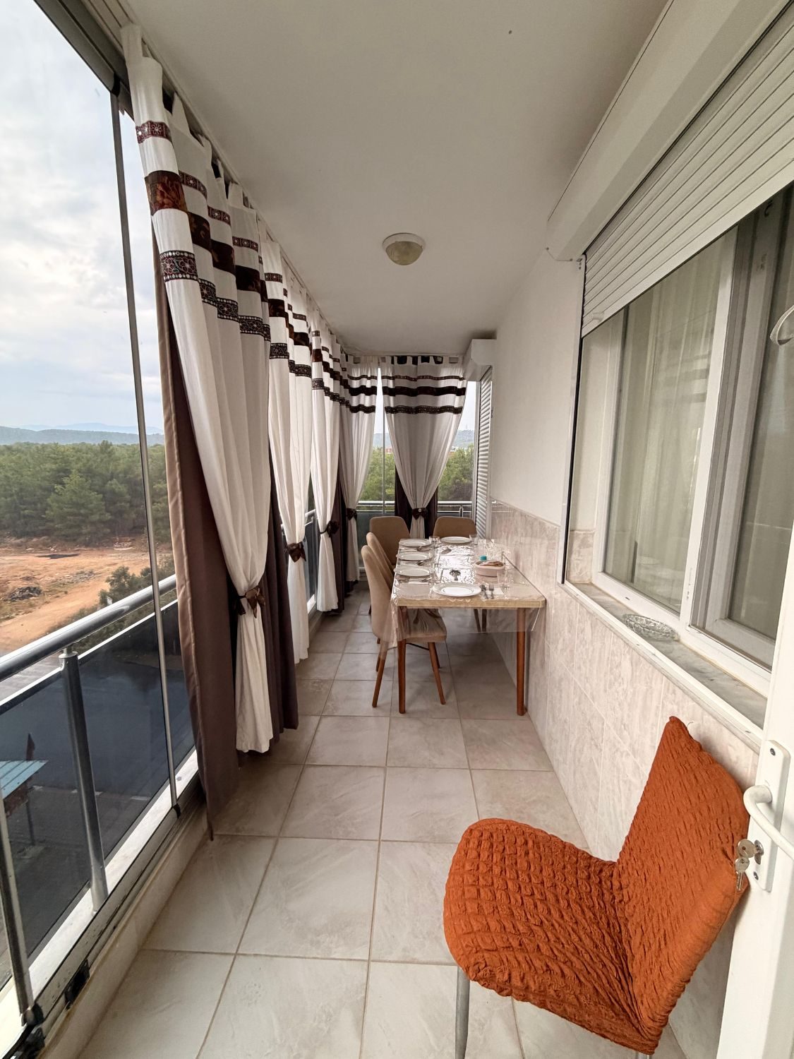 Antalya Kepez Varsak’ta Orman Manzaralı Eşyalı 2+1 Daire - Resim 8