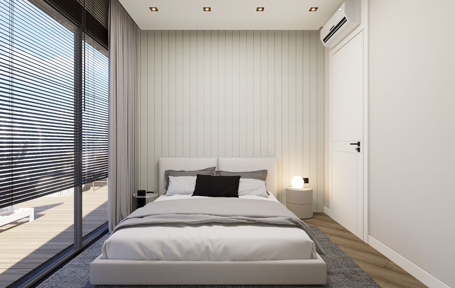 Modern 1+1 Apartment with Pool in Antalya Altıntaş – Verado Construction - Resim 16