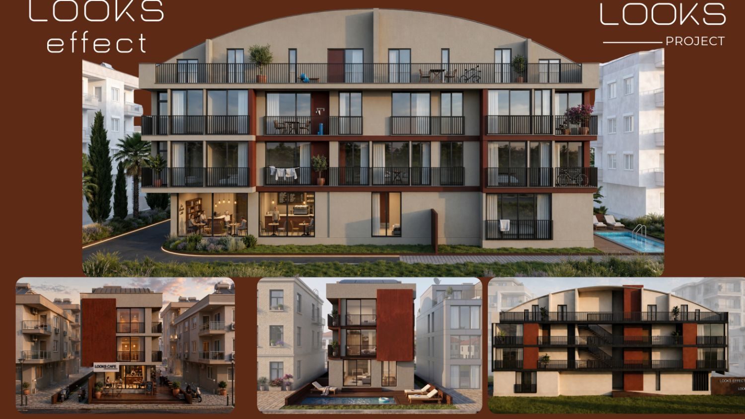 Looks Effect Antalya | Şirinyalı'da | Aralık 2027 Teslim Satılık 1+1 ve 3+1 Dubleks Akıllı Daireler