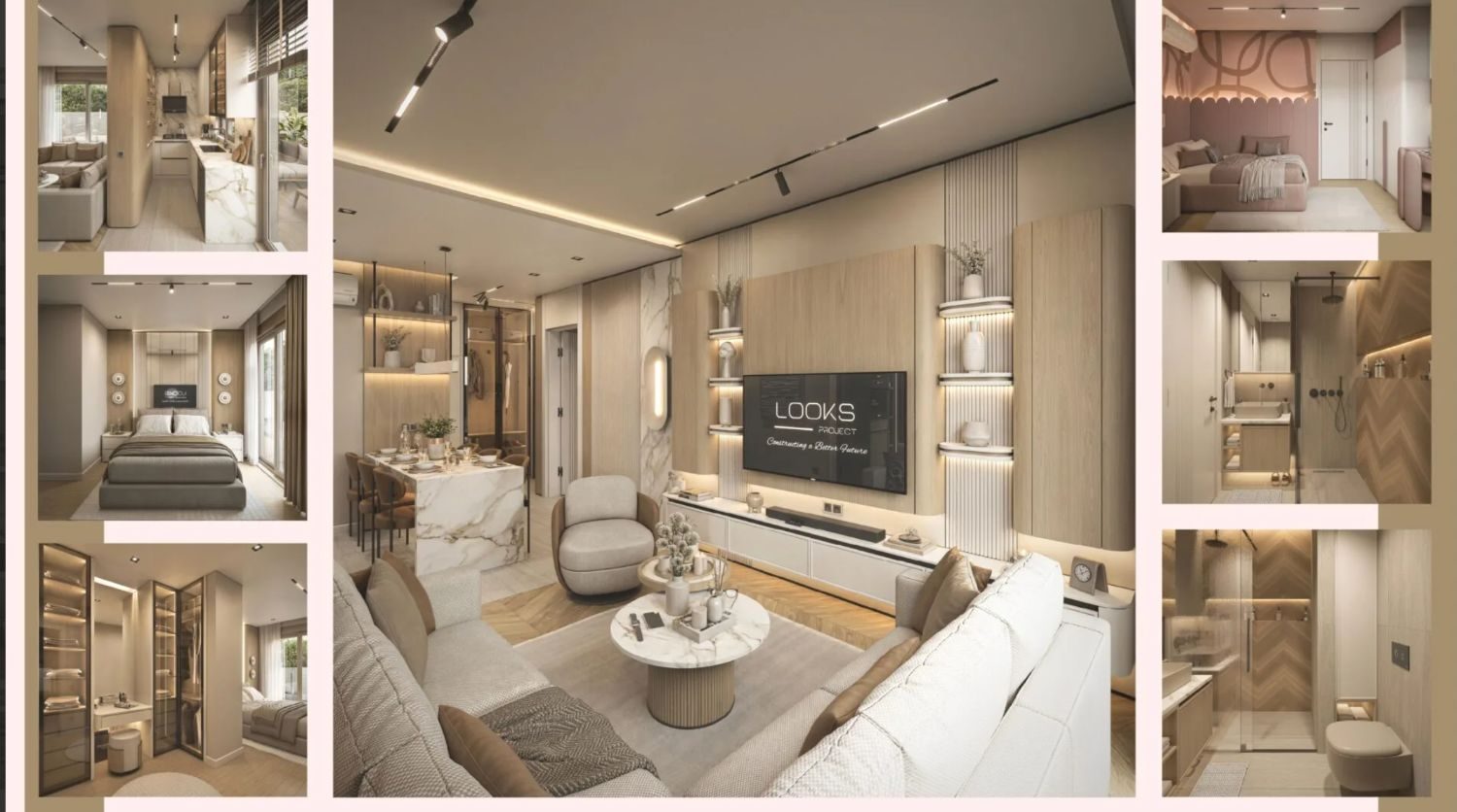 Antalya Çağlayan’da Looks Lara2 Projesinde Akıllı Ev Sistemli Lüks Daireler | Mart 2027 Teslim - Resim 8