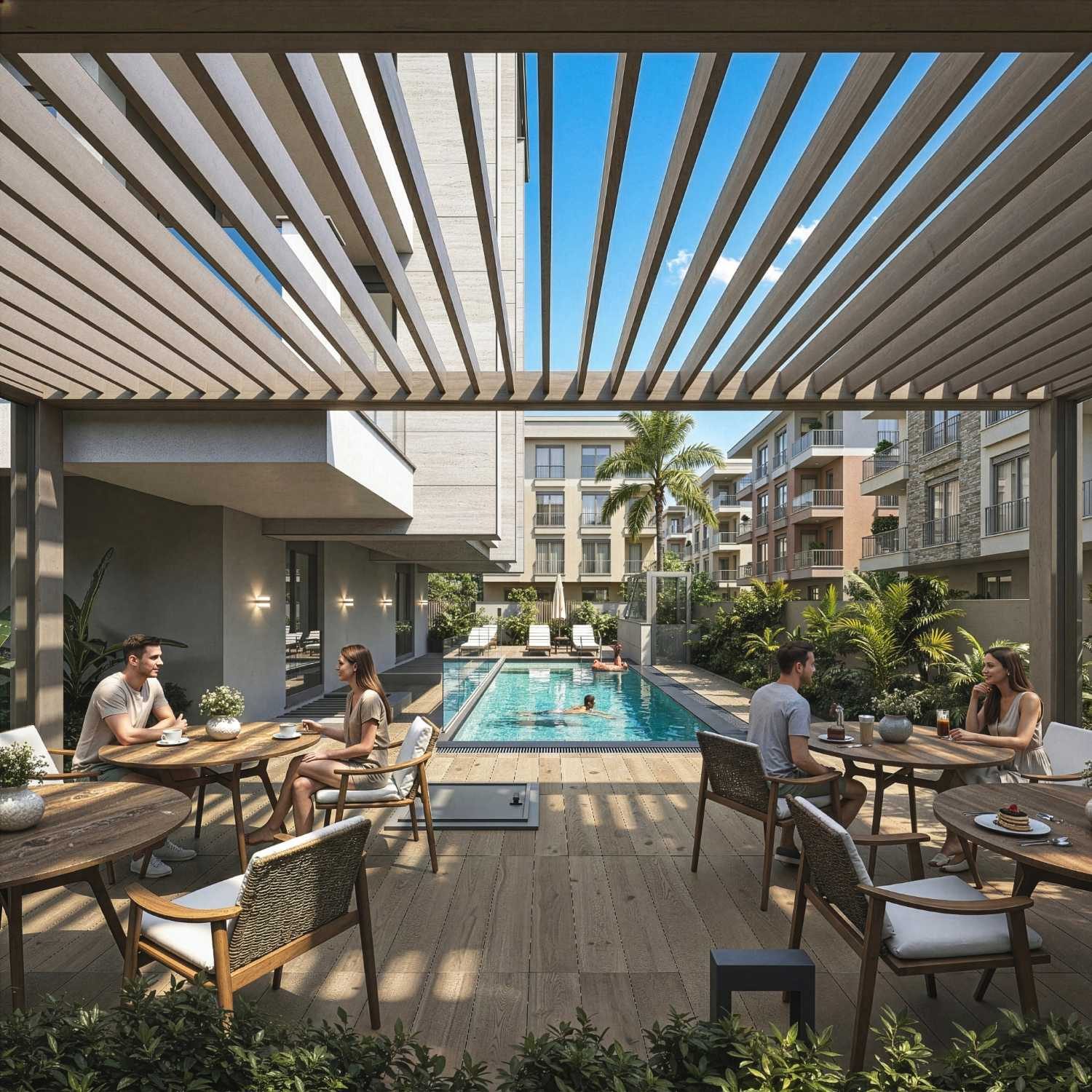 Looks Vita Antalya | Zerdalilik'te | Aralık 2027 Teslim Satılık  2+1 ve 3+1 Dubleks Akıllı Daireler - Resim 5