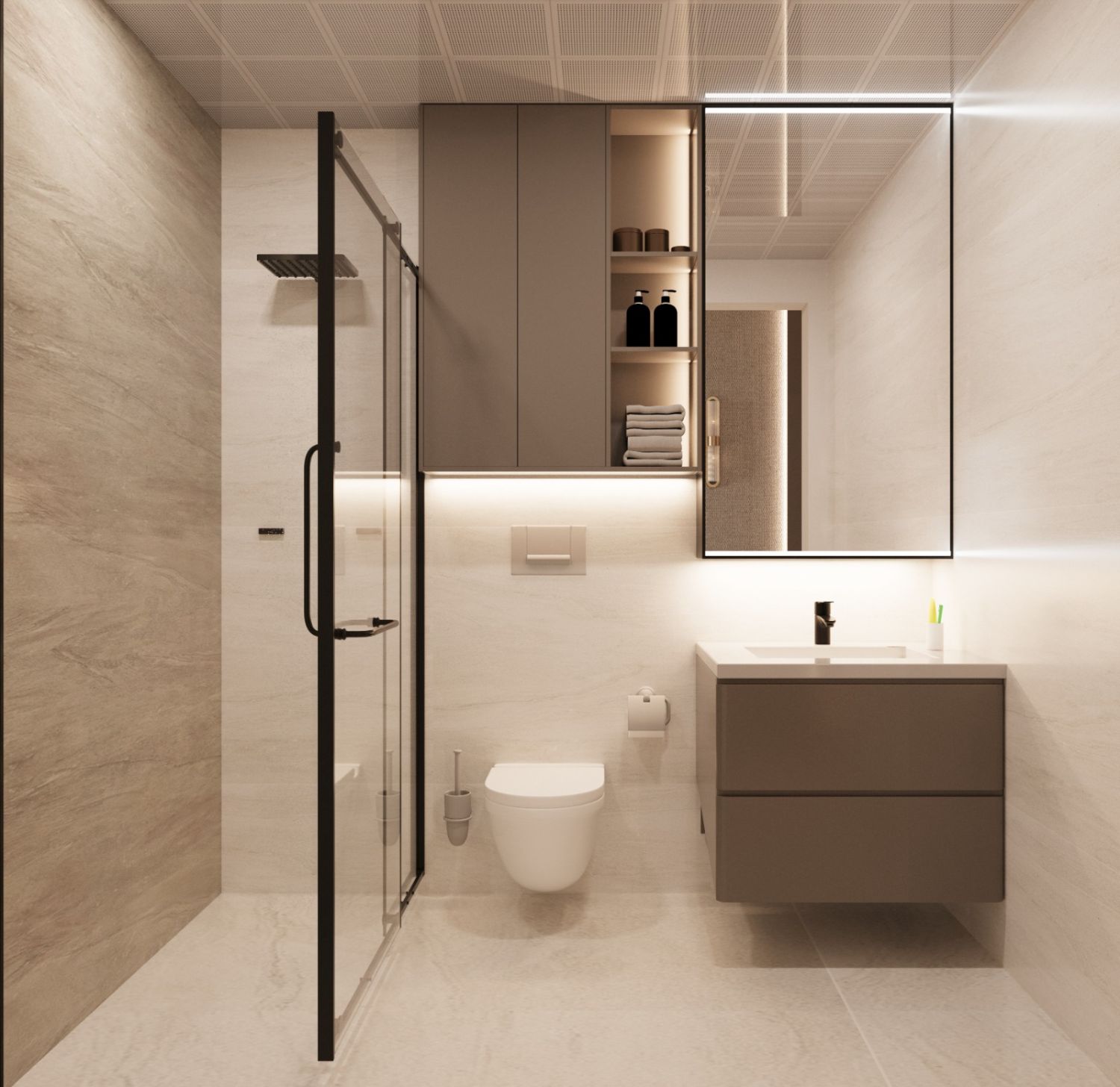 Antalya Nefes Moda 2+1 Daire – Yüzme Havuzlu & Akıllı Ev - Resim 12