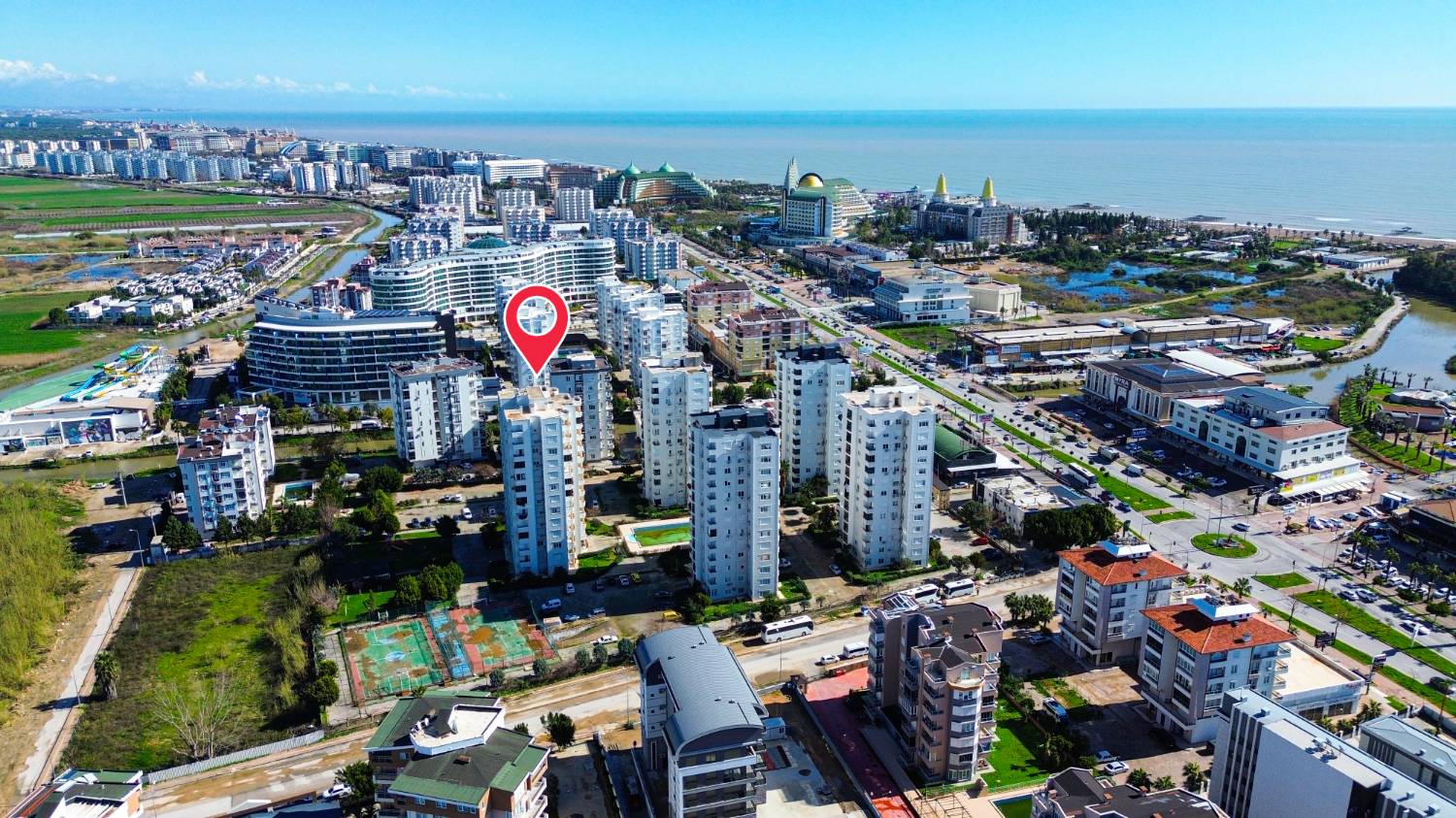 Lara Kundu Doğankent Sitesi’nde 160 m² Full Eşyalı 3+1