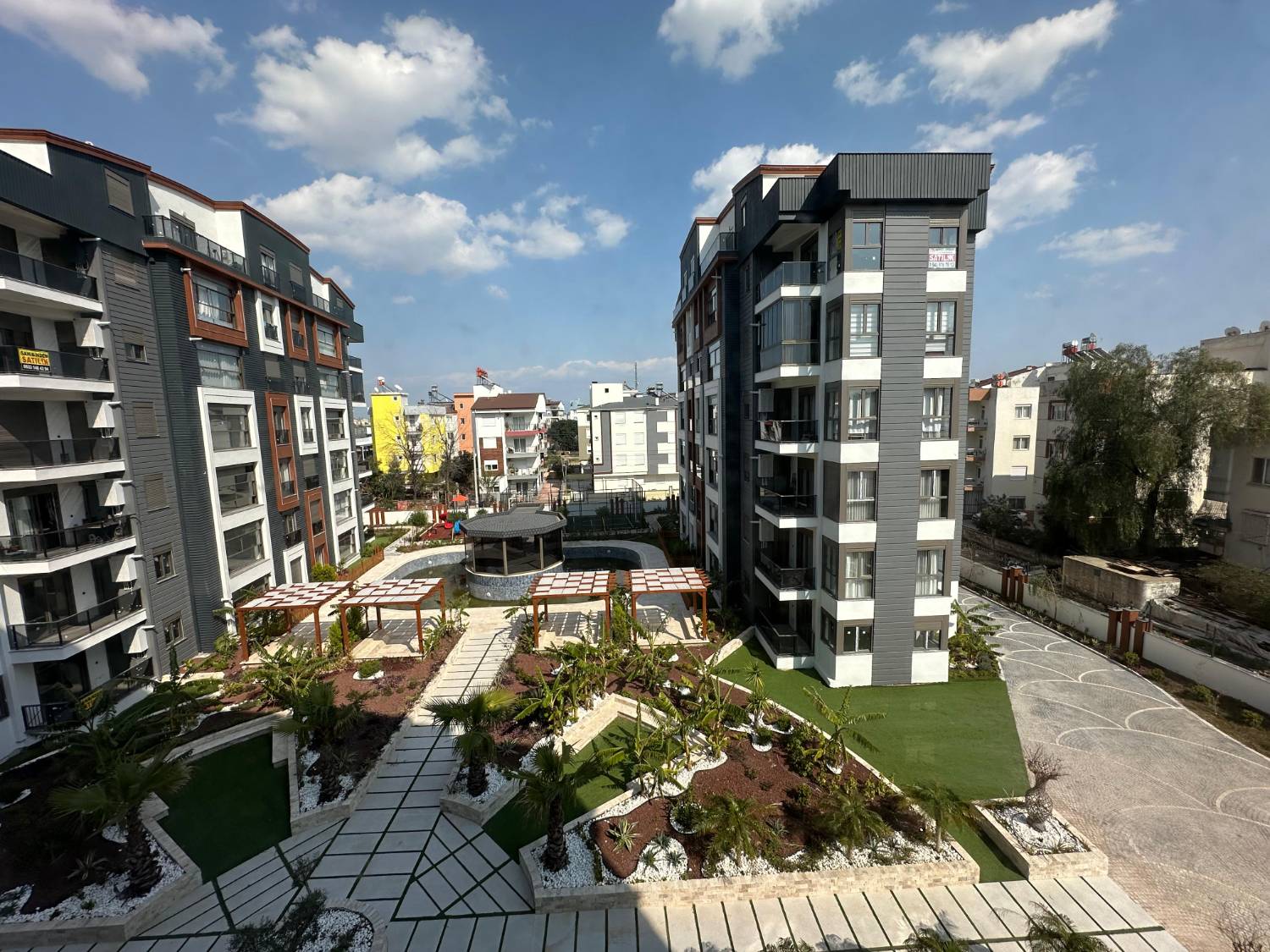 Zamur Garden’da 1+1 Satılık Daire – Havuzlu Güvenlikli Site - Resim 10