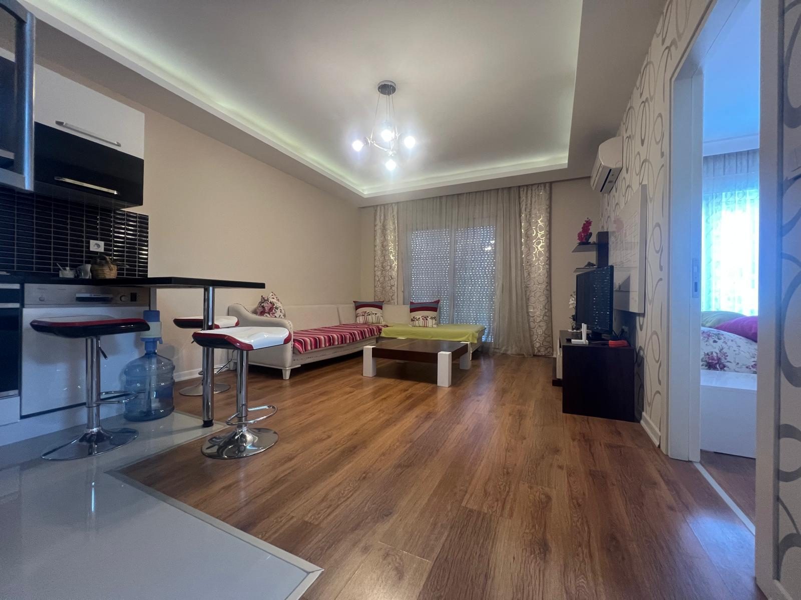 Konyaaltı Liman'da Satılık Full Eşyalı 1+1 Daire | Tuna Residence | Plaja 1 Km - Resim 6