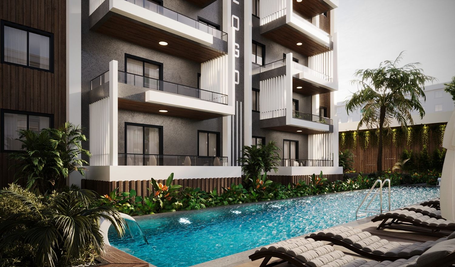 Mona Ladın Güzelyurt’ta Modern 1+1 ve 2+1 Daireler - Resim 4