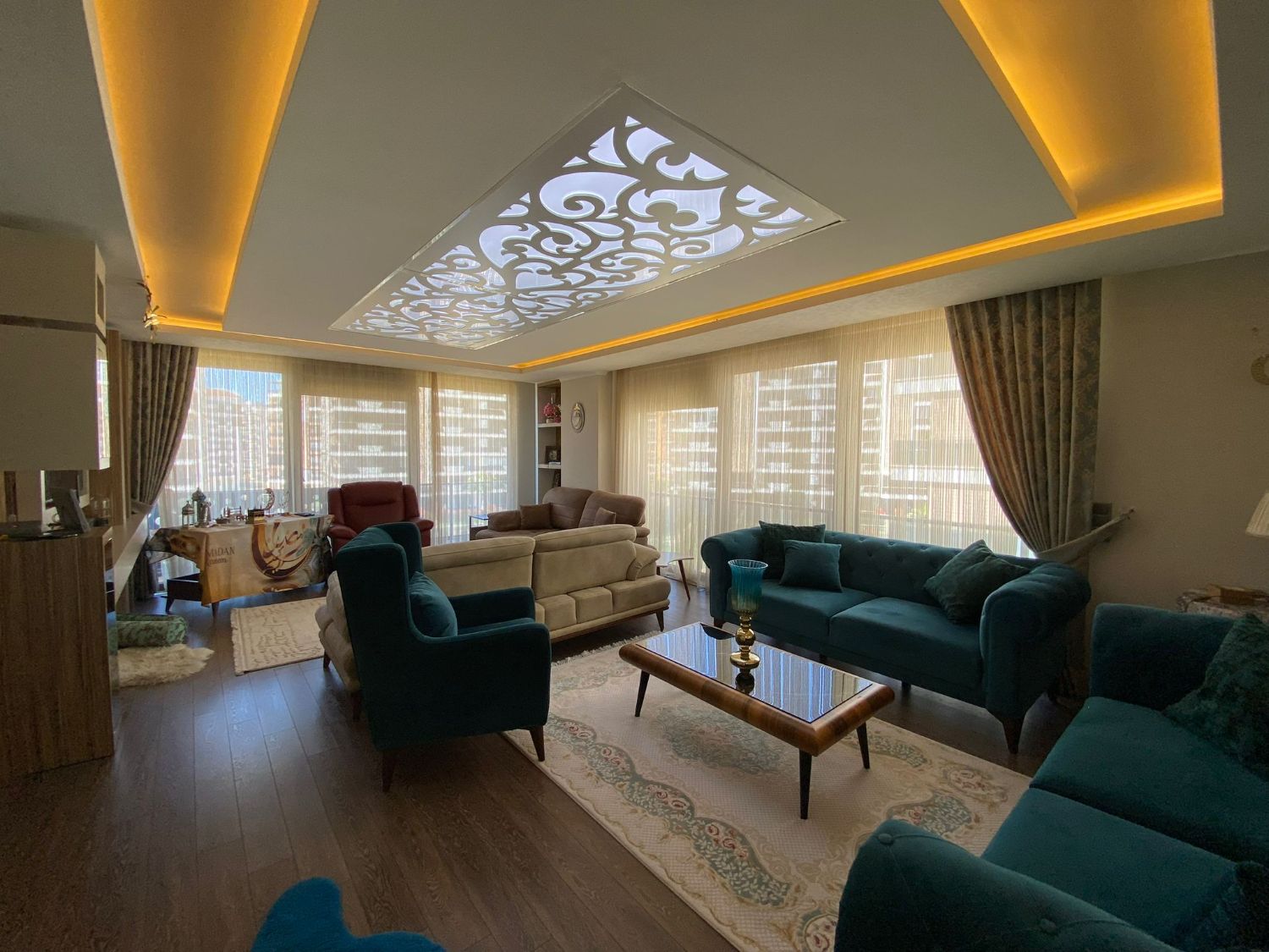 De’Luxe Sitesinde Deniz ve Şehir Manzaralı 4+1 Lüks Daire – Antalya - Resim 13