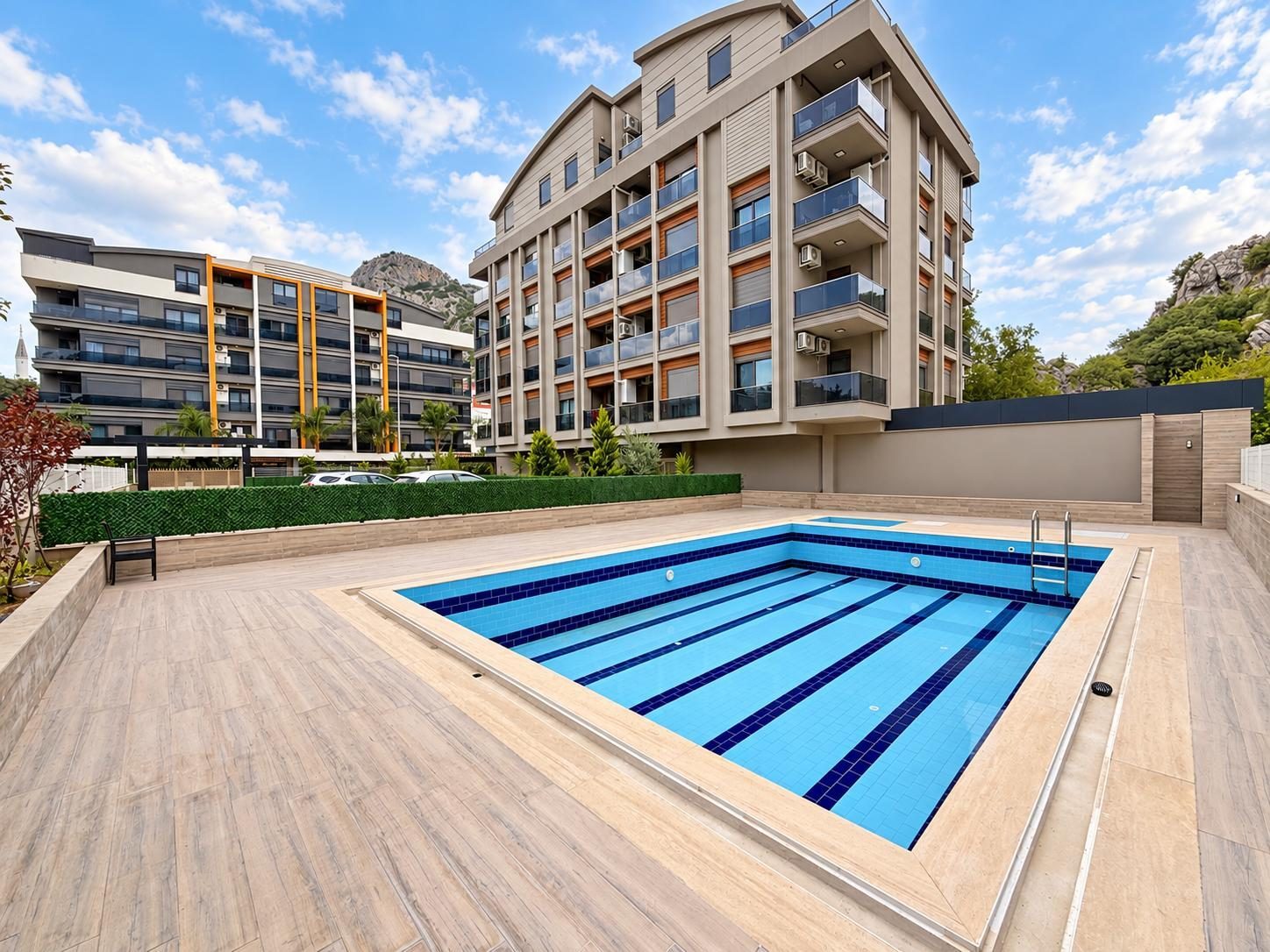 Konyaaltı Hurma Mahallesi Mount Side’da Dağ Manzaralı 2+1 Dubleks Daire