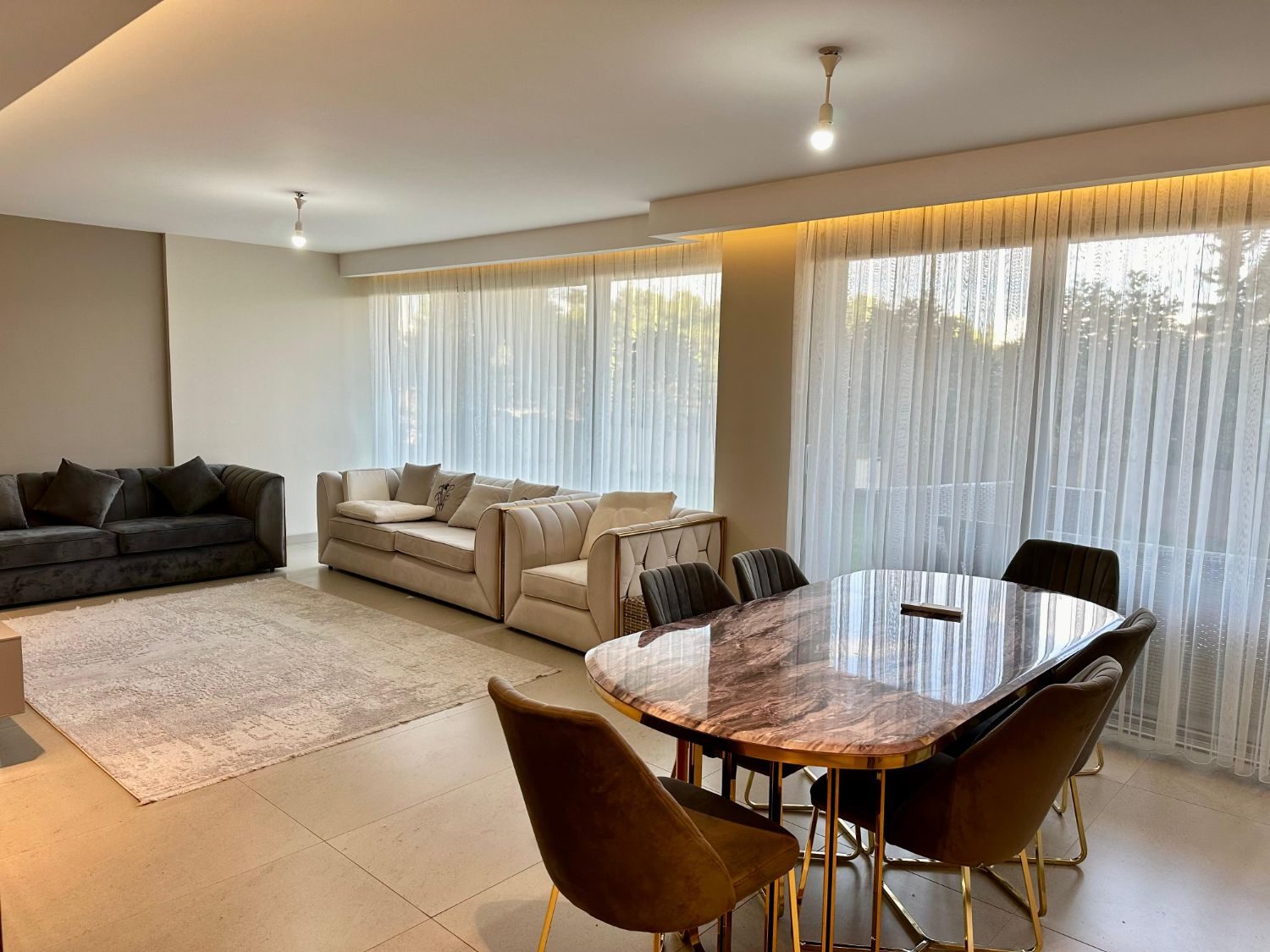 Konyaaltı Casa Max 3+1 Bahçe Katı Kiralık Daire | 160 m² Full Eşyalı - Resim 6