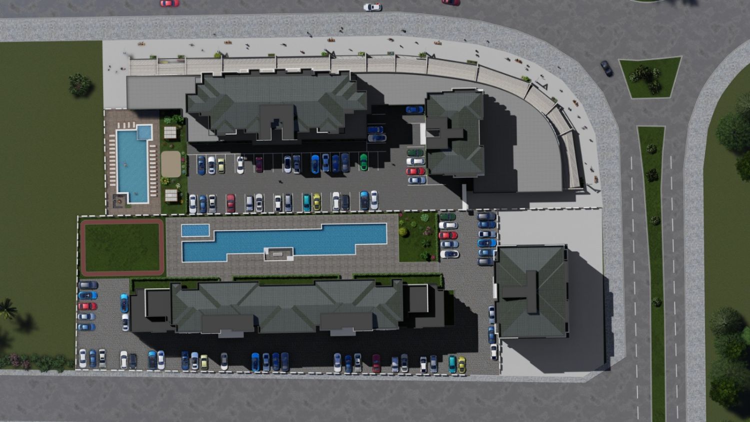 Antalya Nefes Yaşam 1+1 60m² Modern Apartment - Resim 7