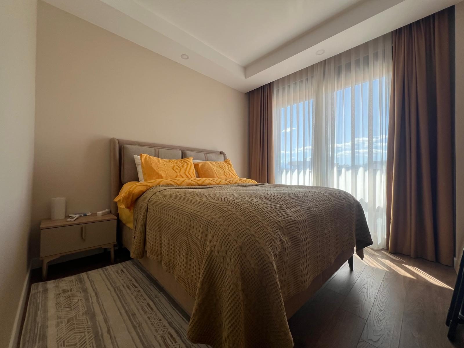 Antalya Kepez Sütçüler Caddesi Üzerinde Full Eşyalı Havuzlu 1+1 Kiralık Daire - Resim 12
