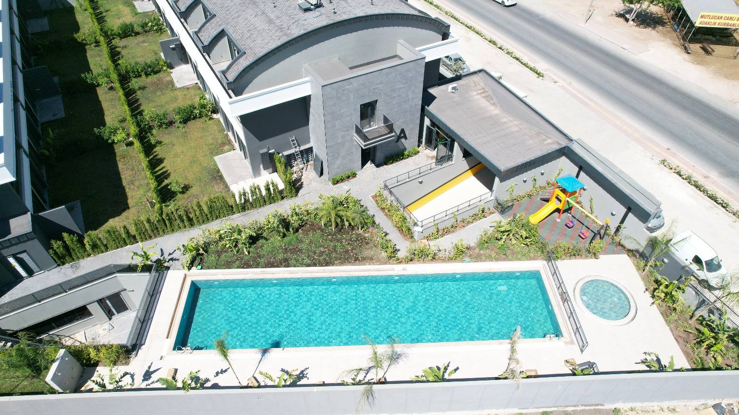 2+1 Garden Apartment in IVY Flats – Pool & Facilities - Resim 17