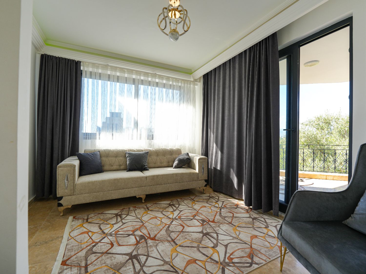 Renovated 4+1 Detached Villa in Kargıcak – Sea & Mountain View - Resim 7