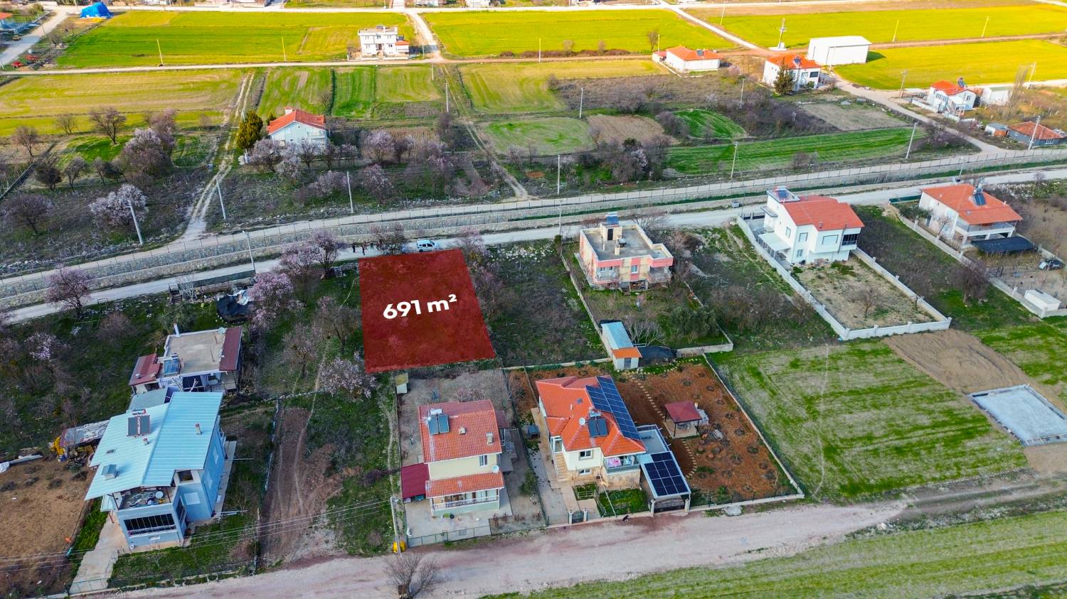 Antalya Döşemealtı Bademağacı’nda Satılık 691 m² Villa Arsası - Resim 4