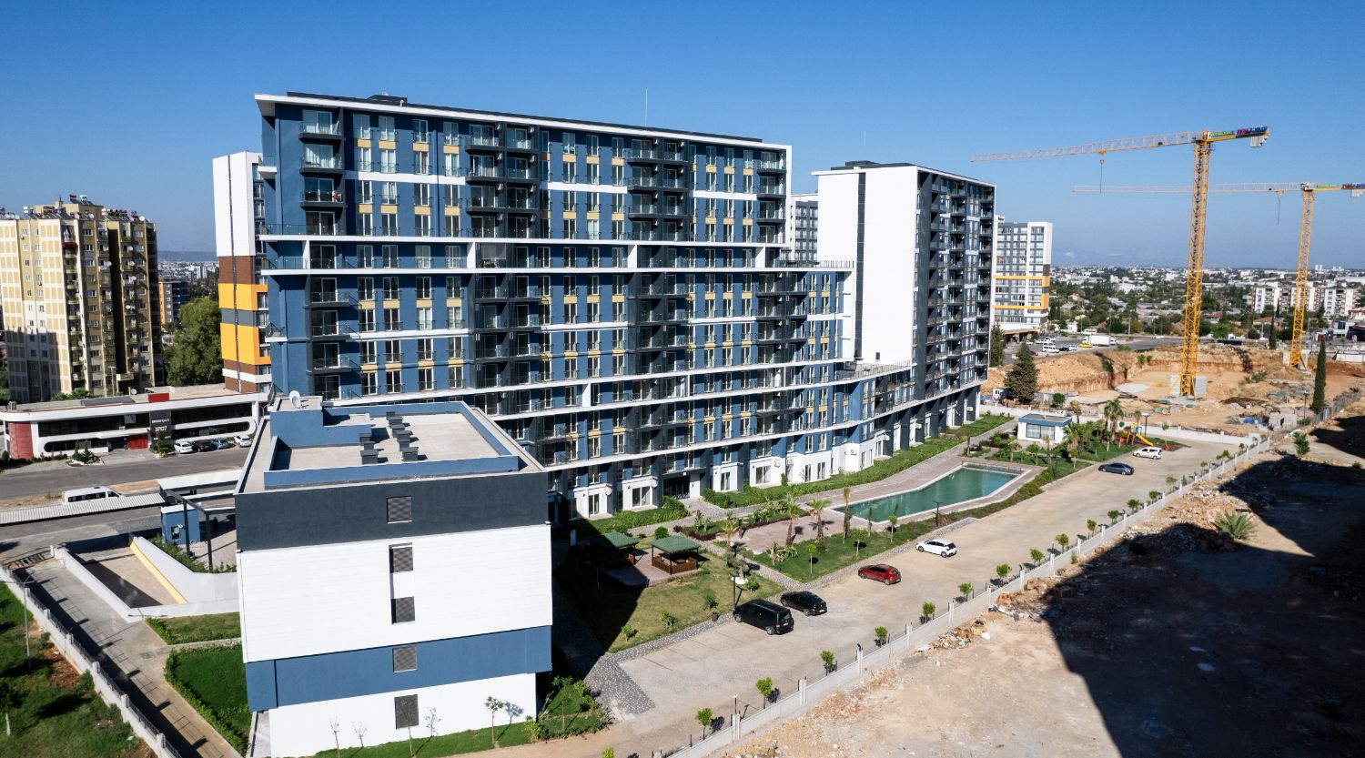 Antalya Prestige’te Kiralık 1+1 Eşyalı Daire | Site İçinde Lüks Yaşam - Resim 2
