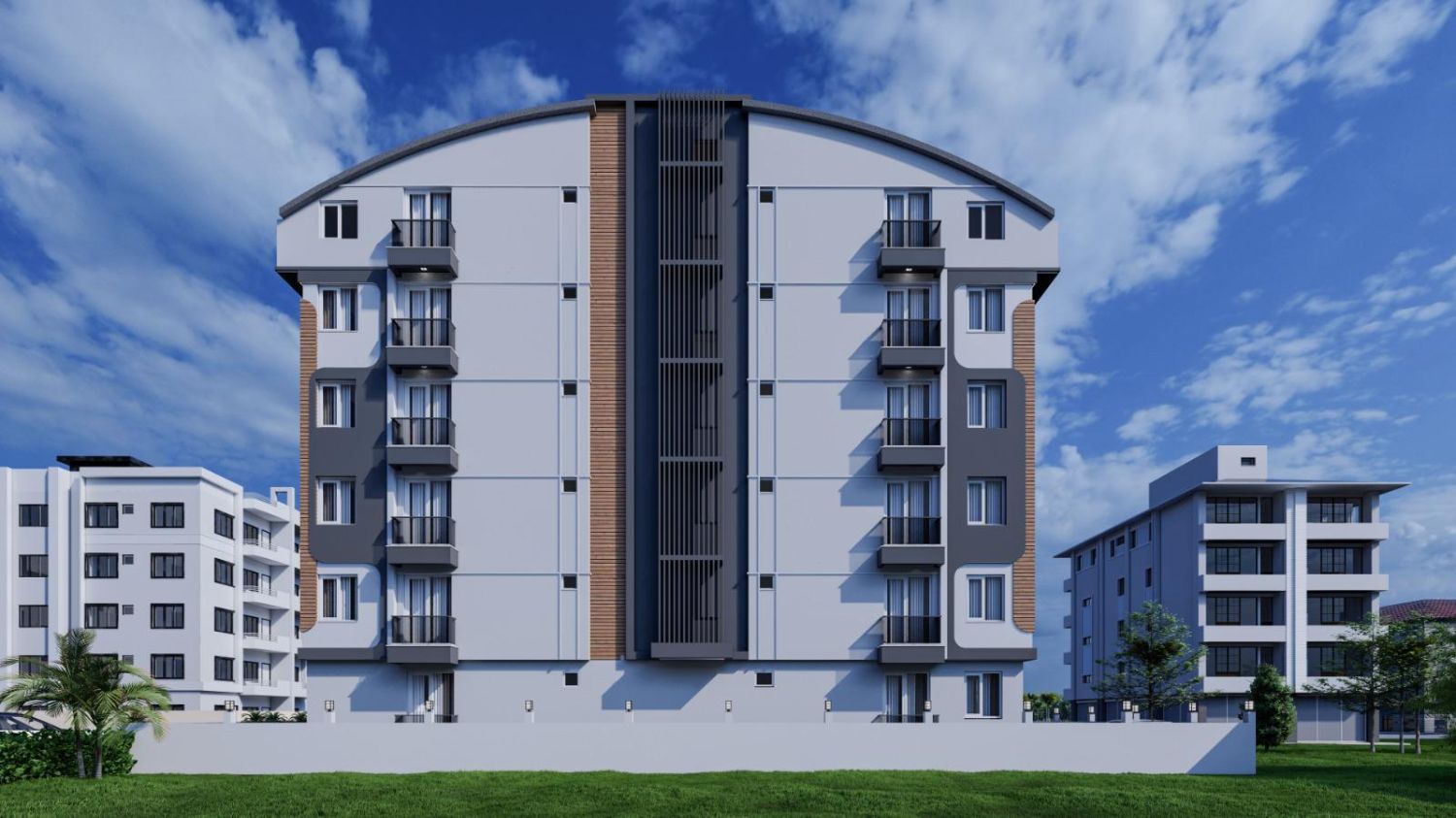 Modern Luxury 4+1 Duplex Apartment in Cumhuriyet | 147 m² Net - Resim 3