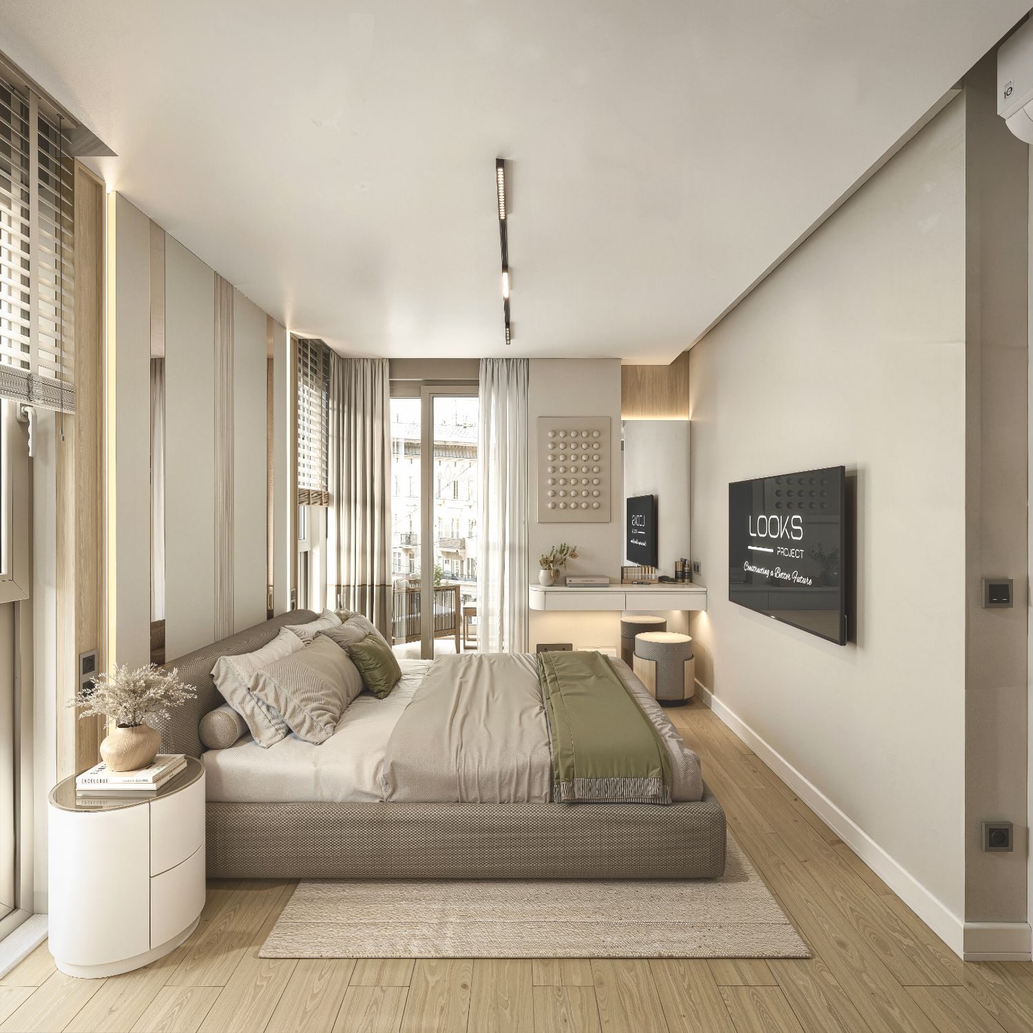 Looks Vita Antalya | Zerdalilik'te | Aralık 2027 Teslim Satılık  2+1 ve 3+1 Dubleks Akıllı Daireler - Resim 18