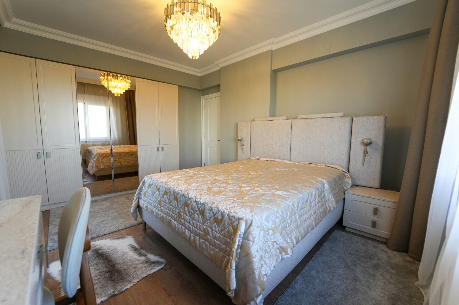 Lara Kundu Doğankent Sitesi’nde 160 m² Full Eşyalı 3+1 - Resim 14