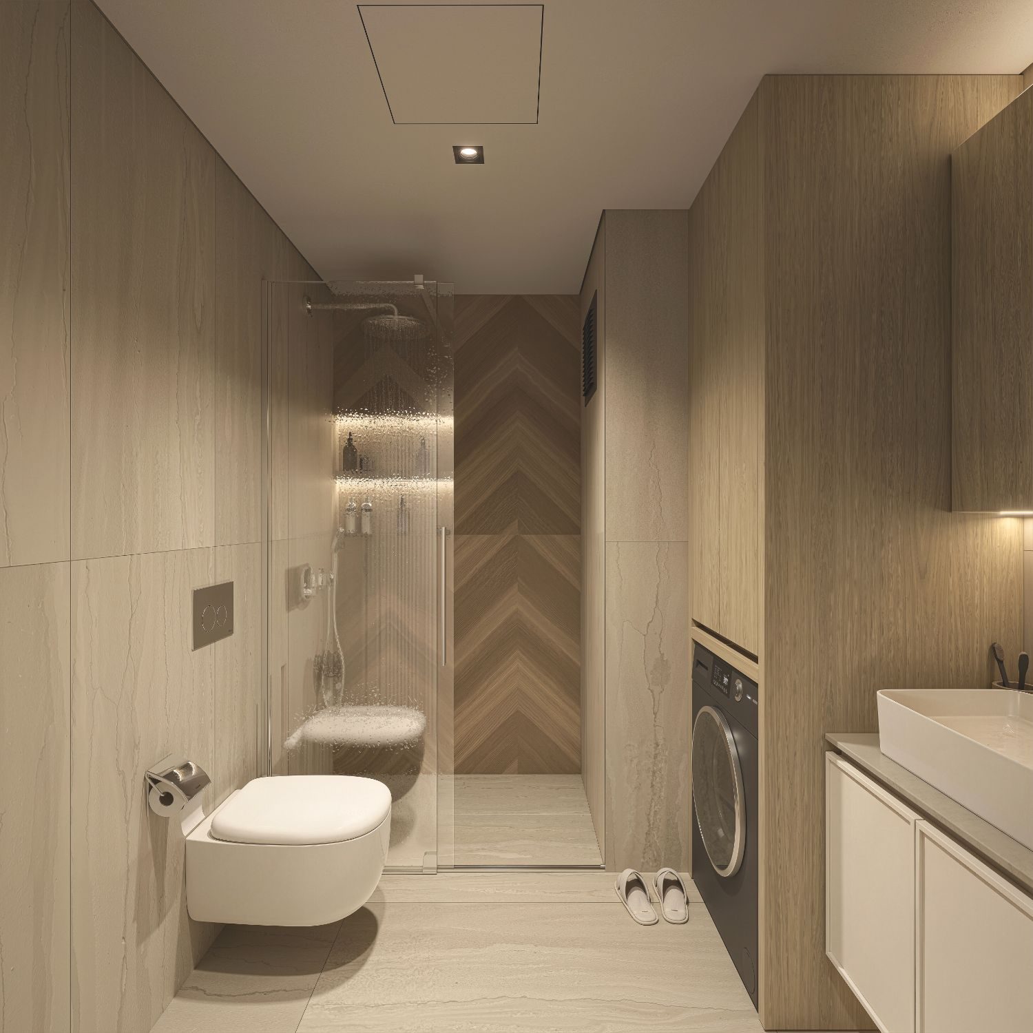 Looks Vita Antalya | Zerdalilik'te | Aralık 2027 Teslim Satılık  2+1 ve 3+1 Dubleks Akıllı Daireler - Resim 23